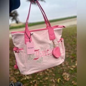 Juicy Couture Wingin it Tote Pink Diamond NWT